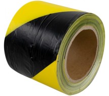 Ohupiirdelint kollane/must 100mm/200m JBM