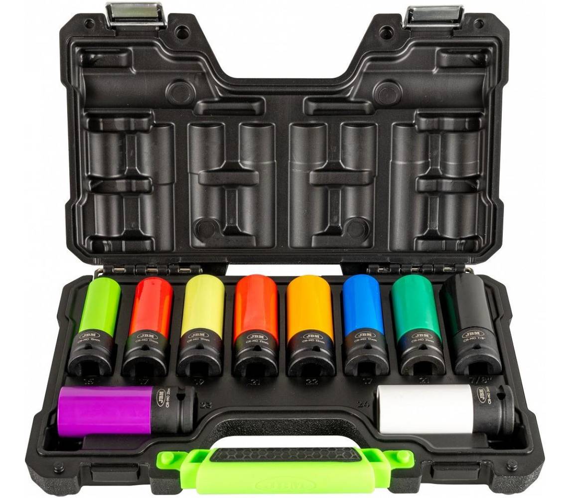 10-os. õhukeste valuveljepadrunite stardikompl. 1/2" "full-run" JBM