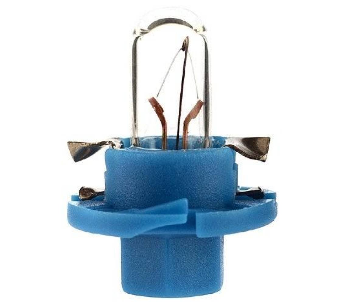 12V 1,2W цоколь B8,4d СИНИЙ