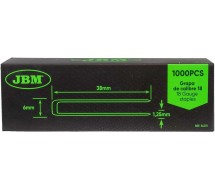Naelapüstoli u-klamber 18ga 38x6mm (1000tk) JBM