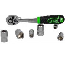 11-os. 1/4" padrunite kompl. 4-13mm. 12-kant. "new gen" JBM