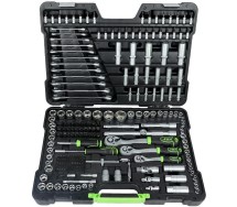 216-os. 1/2"+3/8"+1/4" tööriistakomplekt 4-32mm. "new gen" JBM*