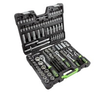 179-os. 1/2"+3/8"+1/4" padrunite+otsikute komplekt 4-32mm "new gen" JBM*