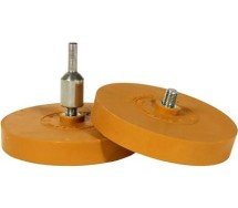 Kummikäi veljelt liimijääkide eemaldamiseks 88mm. 2tk+adapter mipa