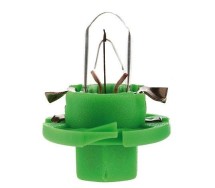 12V 2W цоколь BX8,4d ЗЕЛЕНЫЙ