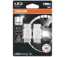 12v w2.5x16q LED pirn 1.7w p27/7w valge 6000k ledriving sl blister 2tk Osram