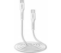 Laadimisjuhe 2.0m lightning/apple - USB-c valge sbs
