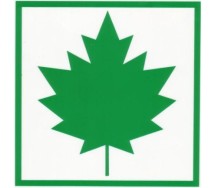 Кленовый лист магнитный 150ммx150мм 1шт
