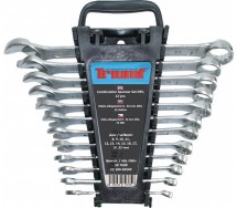 12-os. silmus-lehtvõtmete komplekt 8-22mm. plasthoidik Triumf