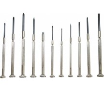 11-os. minikruvikeerajate/kellassepa kruvikeerajate kompl. ph-sl. plastkarp Triumf