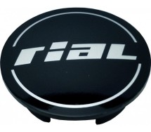 Rial kapsel n59 läikiv-must/hõbedane logo. 59.5mm