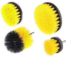 Набор универсальных чистящих щёток для дрели, 4 шт., Carmotion