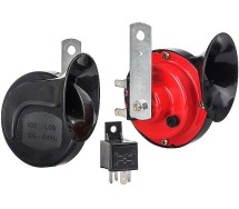 Signaal "tigu" must 12v 115db 2tk Carmotion