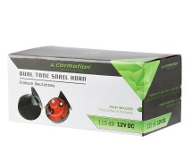 Signaal "tigu" must 12v 115db 2tk Carmotion