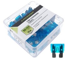 Kahvelkaitse 15a 50tk plastkarbis Carmotion