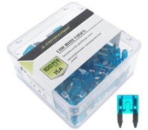 Kahvelkaitse mini 15a 100tk plastkarbis Carmotion