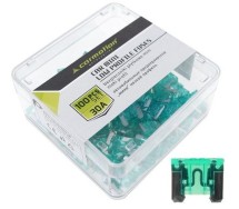 Kahvelkaitse mini madal 30a 100tk plastkarbis Carmotion