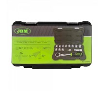 14-os. läbiva avaga padrunite kompl. 13-27mm. 6-kant. 72h JBM