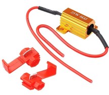 CANBUS резистор для LED‑ламп 12 В, 25 Вт, 6 Ω, 1 шт., Vision