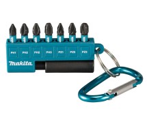 Kruvikeeraja otsikud 8tk impact black magnethoidik Makita