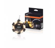 Kollane LED adr avariivalgusti/taskulamp road flare LED 3xaaa 111x33mm Osram