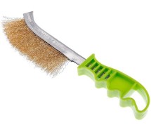 Plastkäepidemega käsihari messingkattega harjased Carmotion