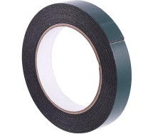 Kahepoolne teip 15mm/5m must Carmotion