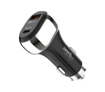 USB kiirlaadija USB-A+USB-C 38W Blow