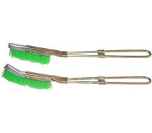 Käsihari/nailonhari 2tk. väike. 6mm lai. 15mm kõrge. sirge ja kõvera otsaga Triumf