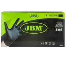 Nitriilkindad "nitrile standard" l. 100tk 5.0mil must JBM