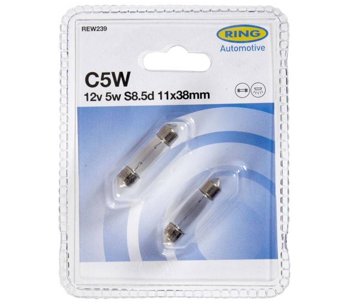 12V 5W C5W 2tk RING
