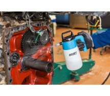 Ручной распылитель Hazet, 1 л — промышленное качество