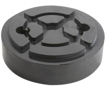 Autotõstuki kummipadi ümmargune 120mm (2 läbivat kinnitusava) JBM
