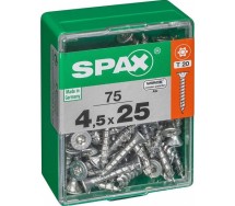 Puidukruvi 4.5x25 wirox kate. t20. 4cut lõikeots (75tk) made in Germany Spax
