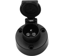 Pistikupesa 3-pin kruvikinnitus