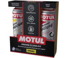Motul engine clean kit (diisel) 2x300ml (b2c)