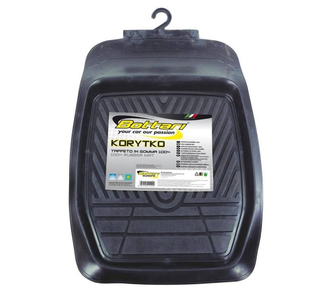 Резиновые коврики 48х71см "Korytko" Bottari