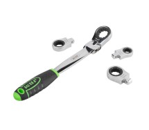 12-os. liigendiga vahetatava tirr silmuspeaga kompl. 8-19mm. plasthoidik JBM