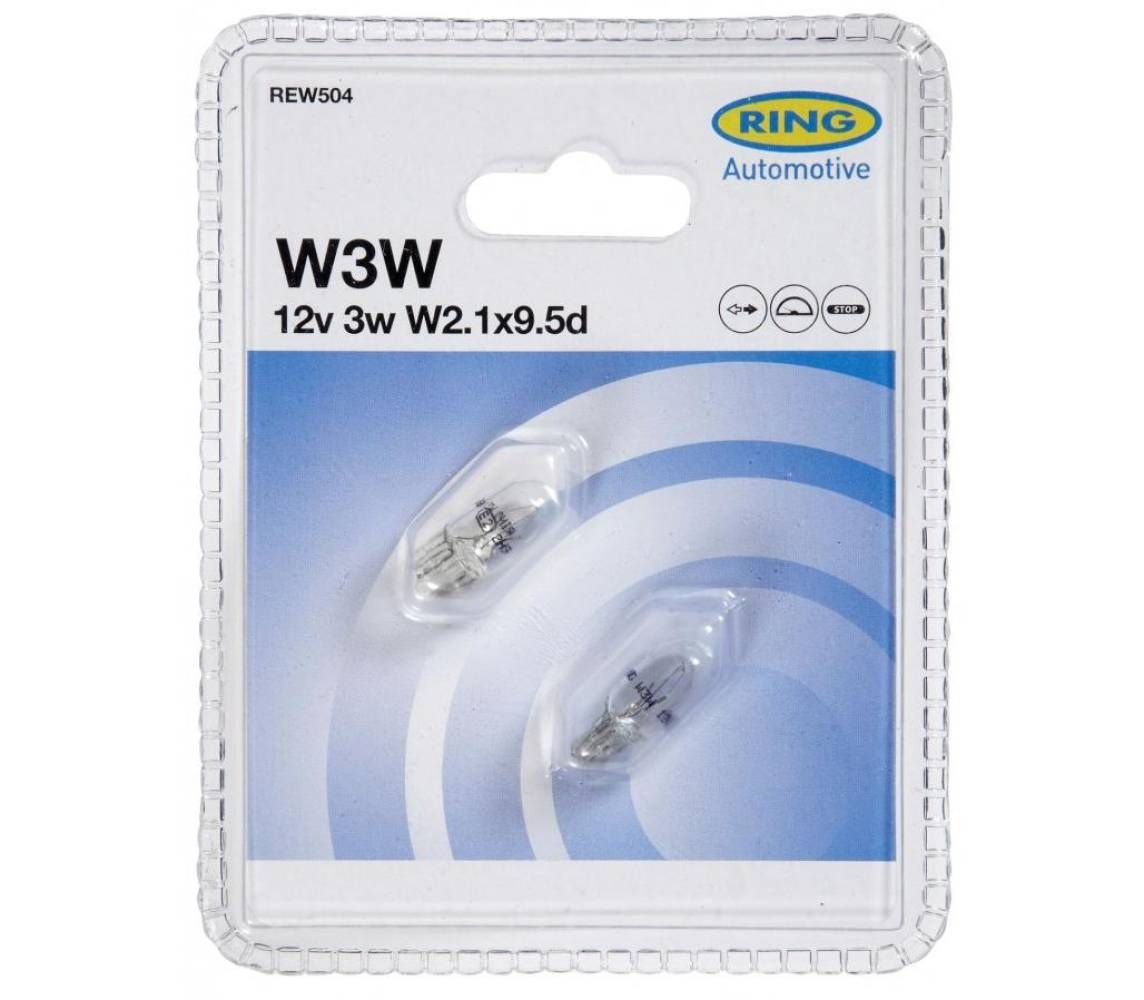 12V 3W W3W T10 2tk RING