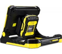 Töölamp/akupank (kandelamp) 20v cob-LED 500/1000/2000lm 2ah aku ja laadijaga Trotec