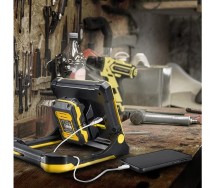 Töölamp/akupank (kandelamp) 20v cob-LED 500/1000/2000lm 2ah aku ja laadijaga Trotec