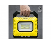 Töölamp/akupank (kandelamp) 20v cob-LED 500/1000/2000lm 2ah aku ja laadijaga Trotec