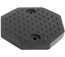 Autotõstuki kummipadi kuuskant 125mm (2 läbivat kinnitusava). rotary/blitz JBM