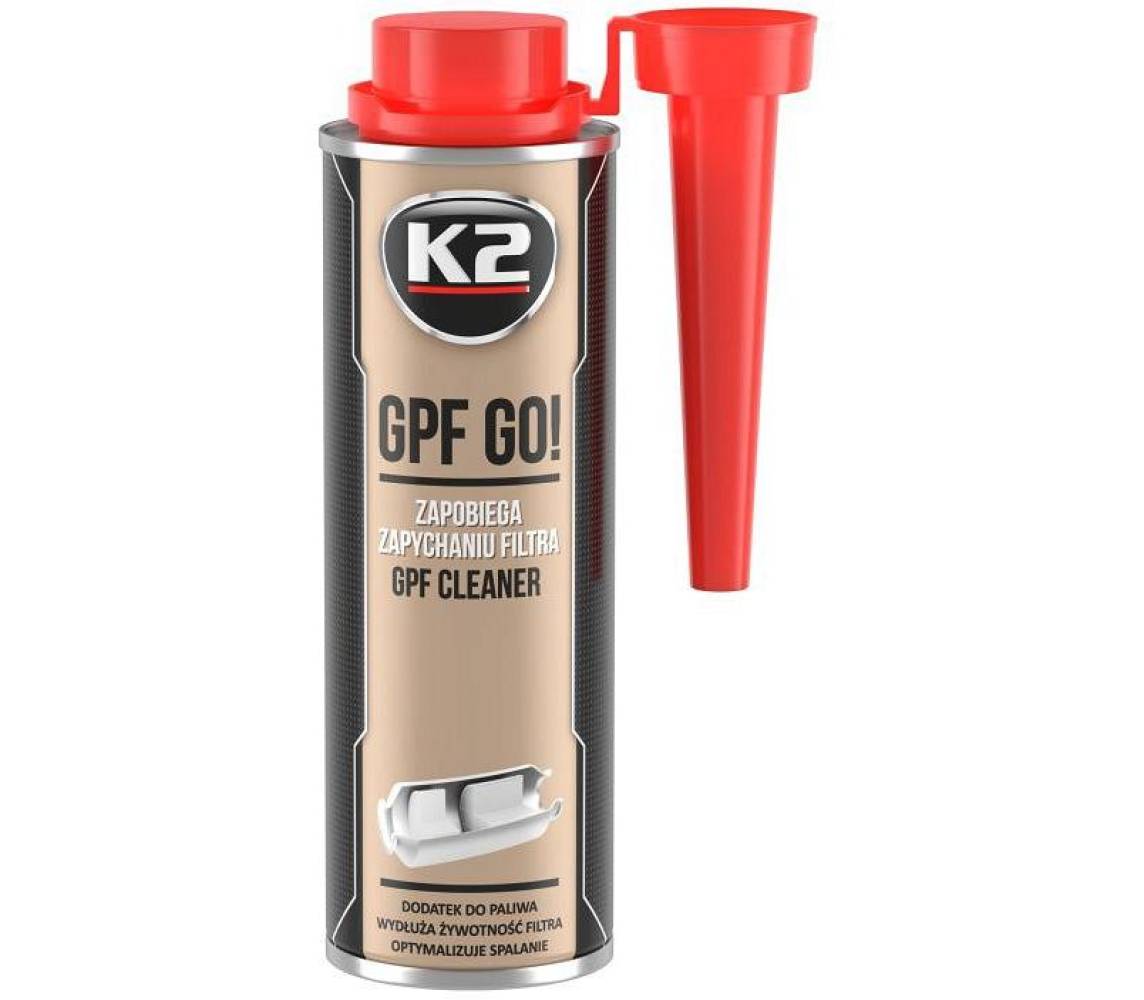 K2 gpf go! bensiinilisand 250ml 45-65l-le