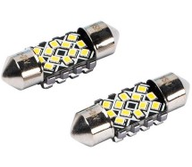 12/24v sv8.5-8 festoon LED pirn 2.4w 31mm 6500k canbus valge blister 2tk Vision