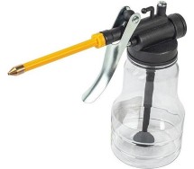 Õlituskann läbipaistev (õlikann) 270ml. metalltoru+täppispump Carmotion