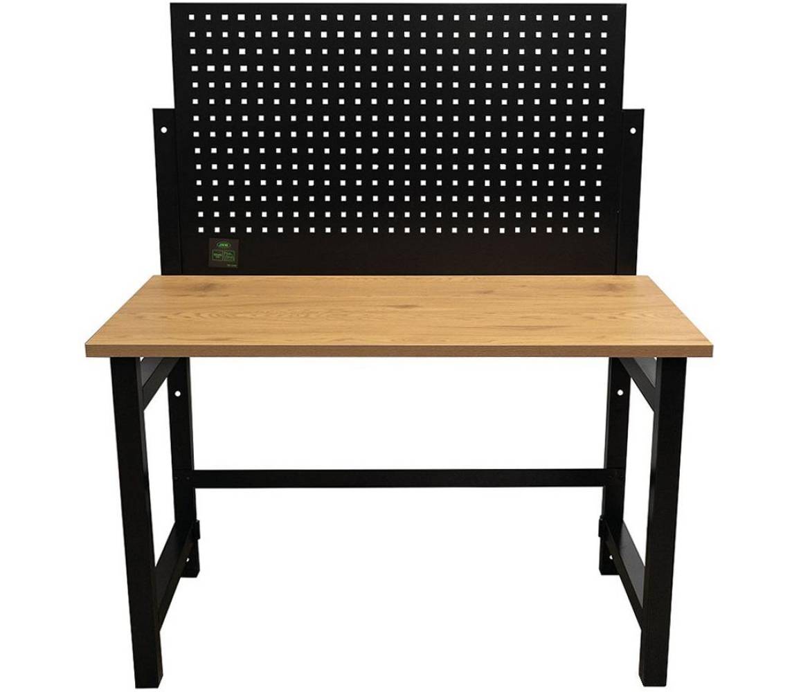 Kokkupandav töölaud perfoseinaga 1200x640mm. h=1440mm. kandejõud 150kg JBM