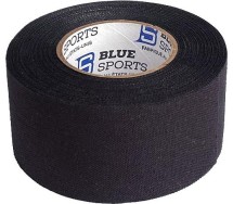 Lai riidest niiskuskindel kaitseteip 36mm/13m must blue sports (kanada)