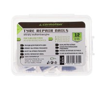 Vulkaniseeruvad kruvid rehviparanduseks 12tk Carmotion