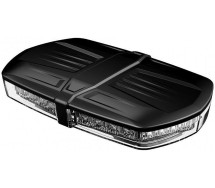 LED vilkur paneel must 12/24v 23w r10 r65 236x144mm